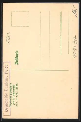 Künstler-AK Dahlen / Heide, 33. Gauturnfest, 8. Niederelbegau XIV. Turnkreis Dahlen, 9. und 10. Juli 1927, Kugelstosser