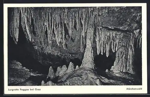 AK Peggau bei Graz, Märchenwald in der Lurgrotte