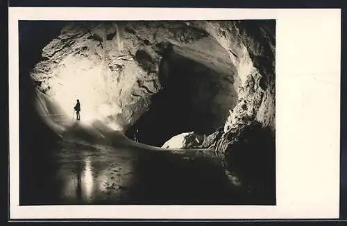 AK Salzburg, Eisriesenwelthöhle, Eispalast