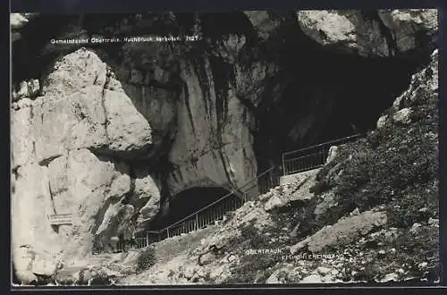 AK Obertraun, Dachstein-Rieseneishöhle, Eingang