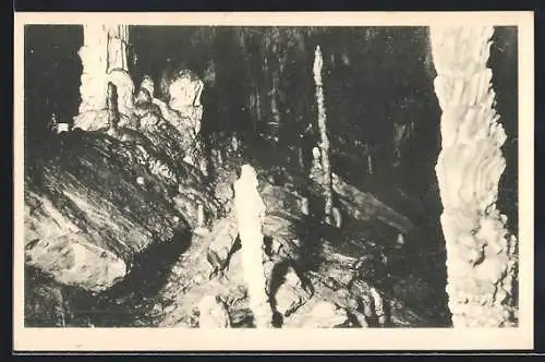 AK Semriach, Lurgrotte, Grosser Dom, Partie in der schönen Grotte