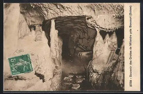 AK Boncourt, Grotte de Milandre, Höhle