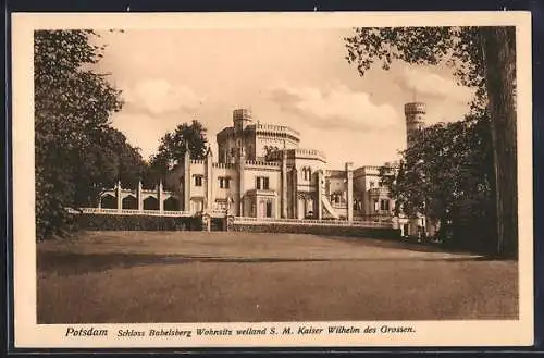 AK Potsdam, Schloss Babelsberg