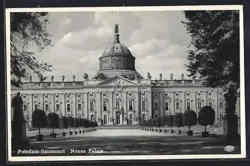 AK Potsdam-Sanssouci, Neues Palais