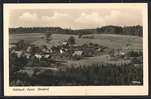 AK Sohland a. d. Spree, Blick über Neudorf