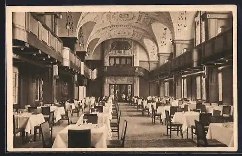 AK Berlin-Tiergarten, Bankett-Saal im Weinhaus Rheingold am Potsdamer Platz