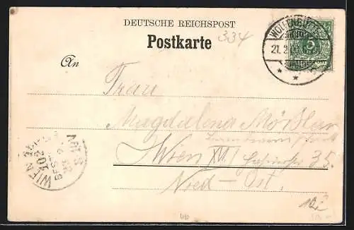 AK Wolfenbüttel, Gasthaus Antoinettenruh