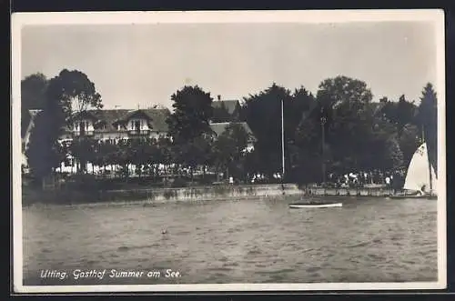 AK Utting, Gasthaus Summer am See