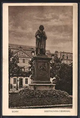 AK Bonn, Beethoven-Denkmal