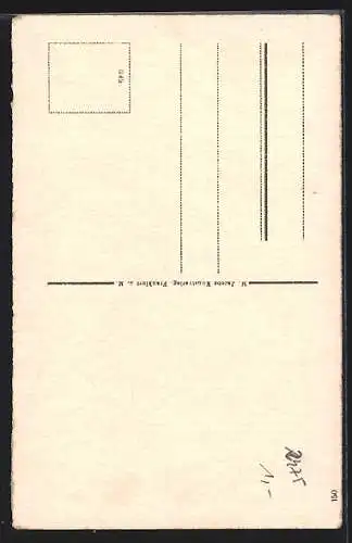 AK Alt-Frankfurt, Gerechtigkeitsbrunnen am Römerberg