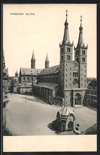 AK Würzburg, Partie am Dom