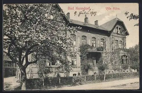 AK Bad Nenndorf, Hotel Villa Rühe