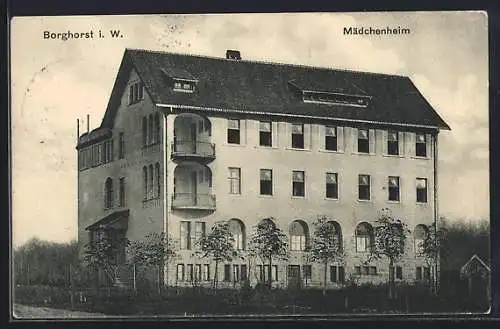 AK Borghorst i. W., Mädchenheim