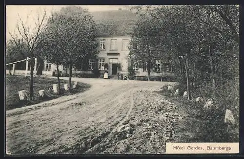 AK Havixbeck, Hotel Gerdes in Baumberge