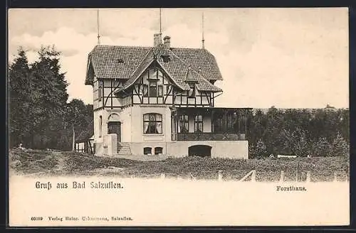 AK Bad Salzuflen, Gasthaus Forsthaus