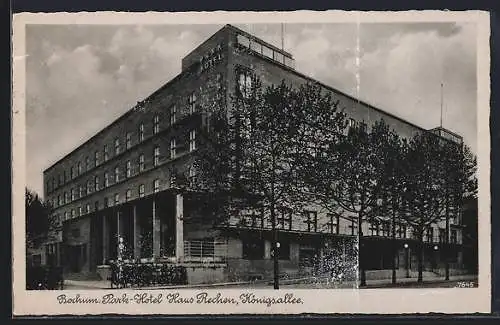 AK Bochum, Park-Hotel Haus Rechen, Königsallee