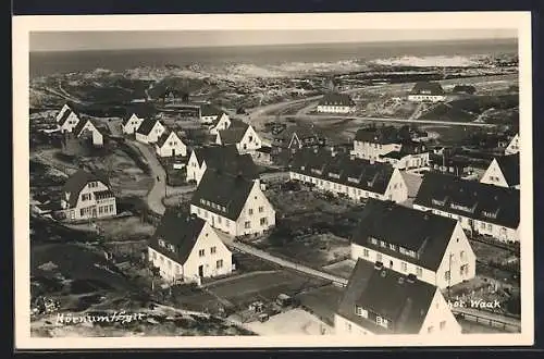 AK Hörnum /Sylt, Ortspartie mit Strasse