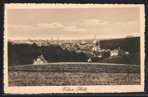 AK Velbert /Rhld., Ortsansicht vom Hügel aus