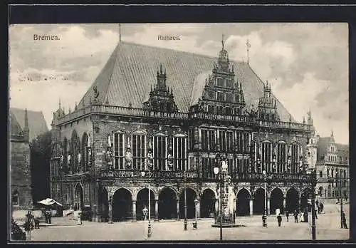 AK Bremen, Partie am Rathaus