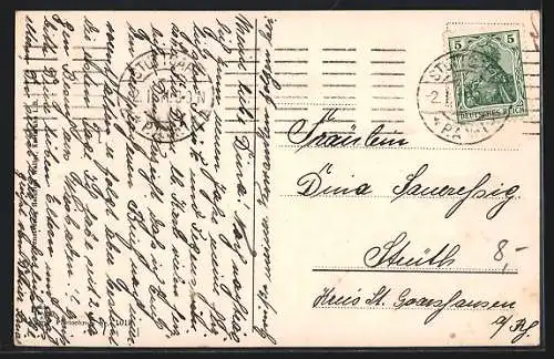 AK Stuttgart, Johanniskirche am Feuersee