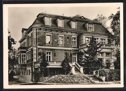 AK Berlin-Steglitz, Exerzitienhaus Maria Frieden, Grunewaldstrasse 24