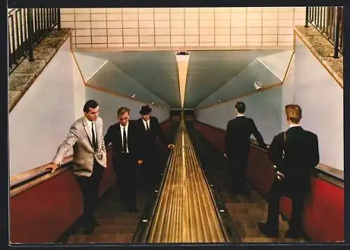 AK Rendsburg, Fussgängertunnel unter dem Nord-Ostsee-Kanal