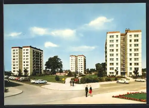 AK Rendsburg, Parksiedlung Obereider, Hochhäuser