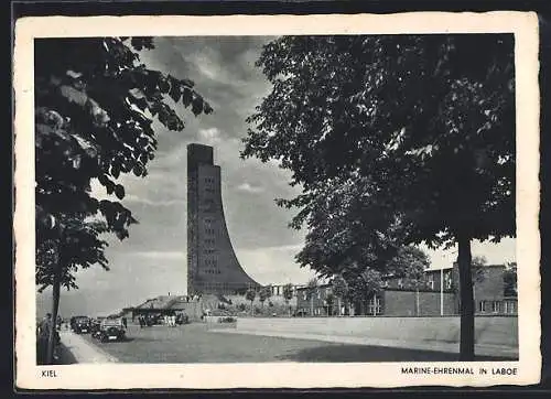 AK Laboe, Blick zum Marine-Ehrenmal