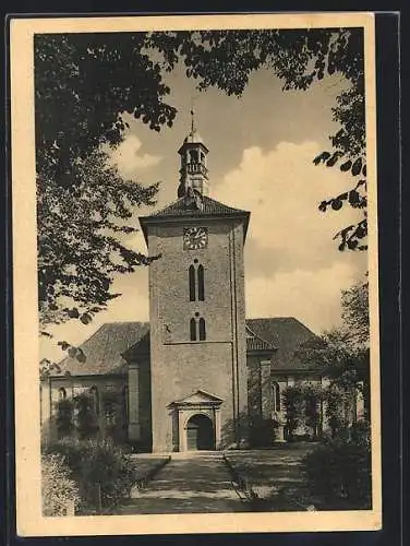 AK Rendsburg, Ansicht der Garnisonkirche