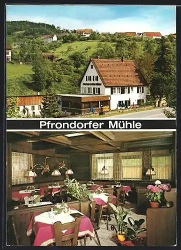 AK Nagold-Pfrondorf, Restaurant Pfrondorfer Mühle