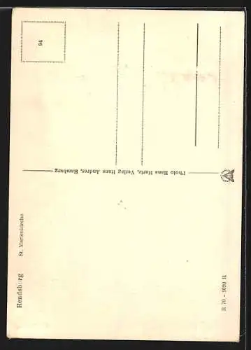 AK Rendsburg, Ansicht der St. Marienkirche