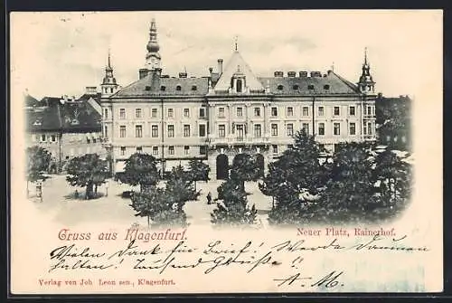 AK Klagenfurt, Neuer Platz, Rainerhof