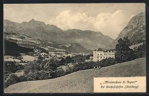 AK Bischofshofen /Salzburg, Missionshaus St. Rupert