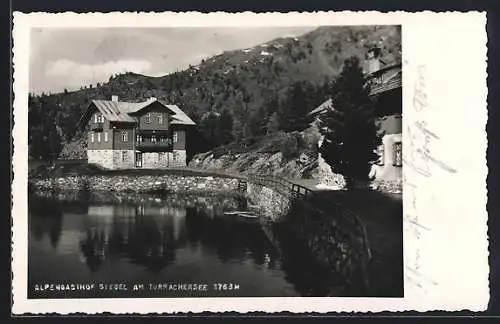 AK Turracherhöhe, Alpengasthof Siegel am Turrachersee