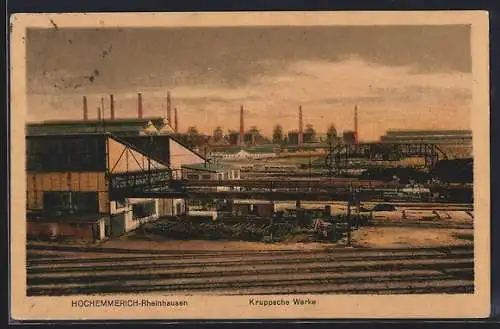 AK Hochemmerich-Rheinhausen, Kruppsche Werke