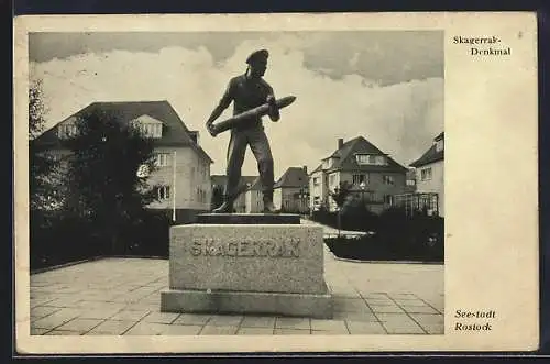 AK Rostock, Skagerrak-Denkmal