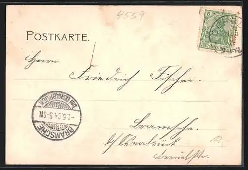 AK Gehrde, Markplatz und Kirche