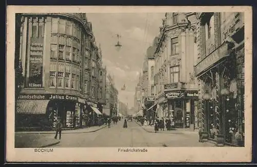 AK Bochum, Restaurant Heinrich Freitag in der Friedrichstrasse