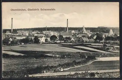 AK Obernkirchen, Glasfabrik Schauenstein