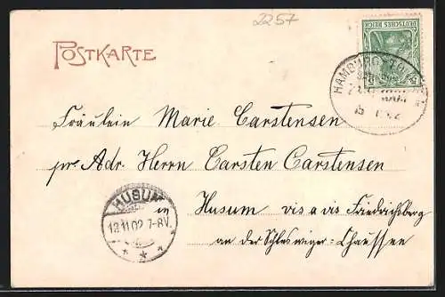 AK Bredstedt, Blick über den Markt