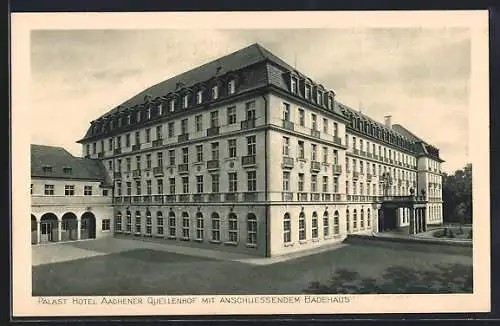 AK Aachen, Palast-Hotel Aachener Quellenhof