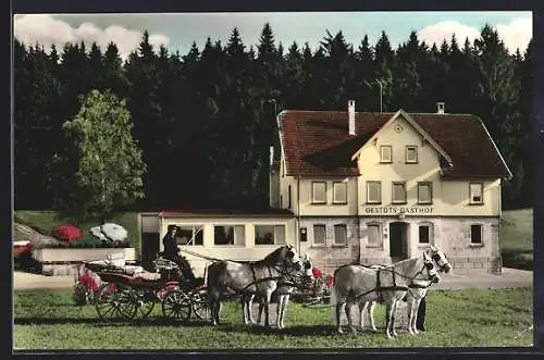 AK Marbach Kr. Münsingen, Gestüts-Gasthof und Pension