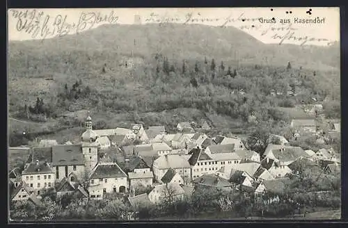 AK Kasendorf / Bayern, Blick zur Burg