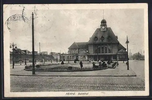 AK Herne, Partie am Bahnhof