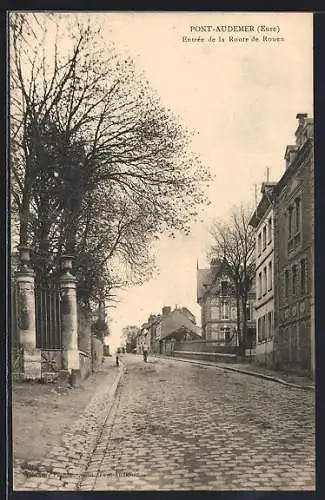 AK Pont-Audemer, Entrée de la Route de Rouen