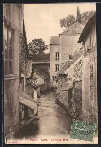 AK Pacy-sur-Eure, Un vieux coin