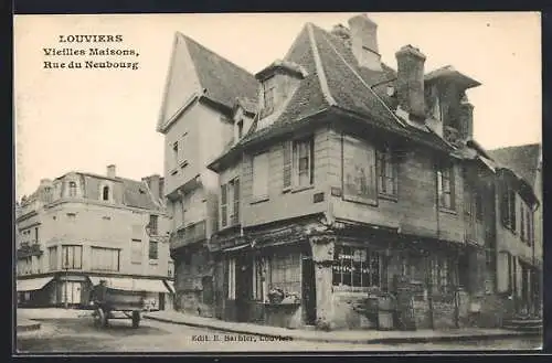 AK Louviers, Vieilles Maisons, Rue du Neubourg