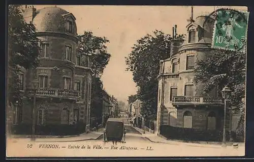 AK Vernon, Entrée de la Ville, Rue d`Albufera