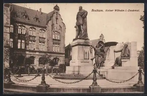 AK Bochum, Kaiser Wilhelm I.-Denkmal