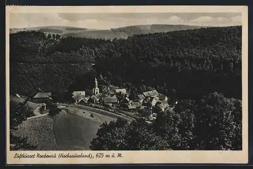 AK Nordenau /Hochsauerland, Ortsansicht aus der Vogelschau